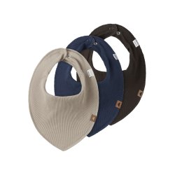 Name It Hagesmk 3-pak Yasim Rib Scarf insignia Blue