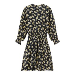 Name It Kjole Bardot Dark Sapphire