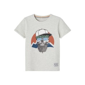 Name It T-shirt Bentale Light Grey Melange
