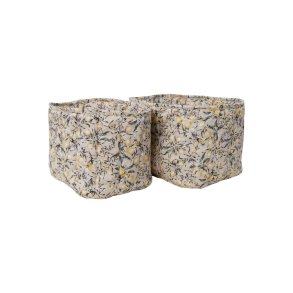 Name It Opbevaringskurv 2-stk. Crystal Gray