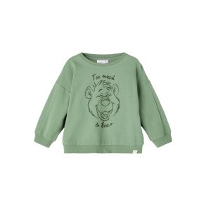 Name It Sweatshirt Baloo Fabian Boxy Hedge Green