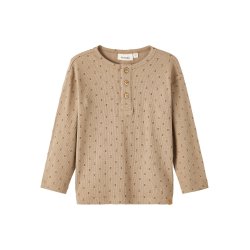 Lil' Atelier T-shirt LS Gago Loose Chinchilla 