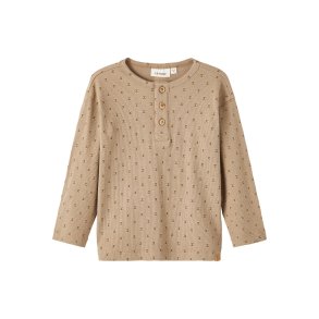 Lil' Atelier T-shirt LS Gago Loose Chinchilla 