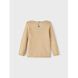 Lil' Atelier Bluse LS Strik Laguno Curds and Whey 