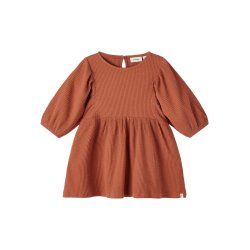 Lil' Atelier Kjole Raja Loose Baked Clay