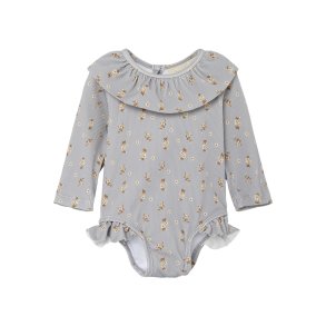 Lil' Atelier Badedragt Baby LS Fagma Swimsuit Harbor Mist