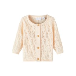 Name It Cardigan LS Strik Lille Crme de Pche