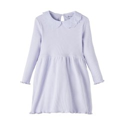 Name It Kjole LS Dahlia Cosmic Sky