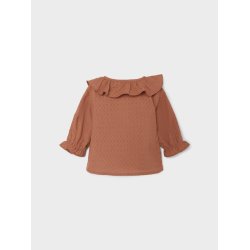 Lil' Atelier Cardigan LS Dolly Loose Mocha Mousse