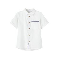 Name It Skjorte SS Omalle Bright White