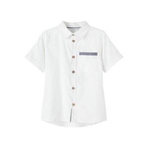 Name It Skjorte SS Omalle Bright White