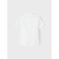 Name It Skjorte SS Omalle Bright White