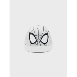 Name It Kasket Malfo Spiderman Cap Light Grey Melange