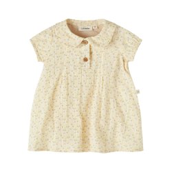 Lil' Atelier Kjolebody SS Hulla Loose Turtledove