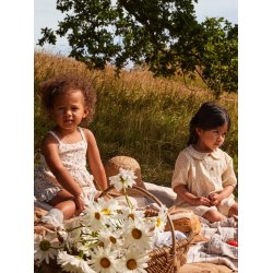 Lil' Atelier Kjole SS Hulla Loose Turtledove