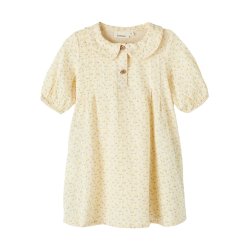 Lil' Atelier Kjole SS Hulla Loose Turtledove
