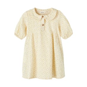 Lil' Atelier Kjole SS Hulla Loose Turtledove