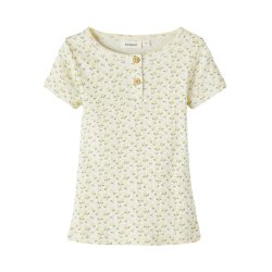 Lil' Atelier Bluse SS Rachello Slim Top Turtledove