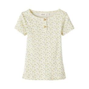 Lil' Atelier Bluse SS Rachello Slim Top Turtledove