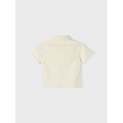 Lil' Atelier Skjorte SS Hadam Loose Turtledove