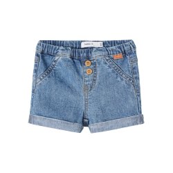 Name It Shorts Denim Ben Long Dark Blue Denim