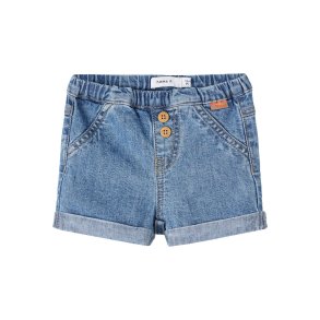 Name It Shorts Denim Ben Long Dark Blue Denim