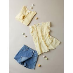 Name It Denim Nederdel Shorts Laila Baggy Medium Blue Denim