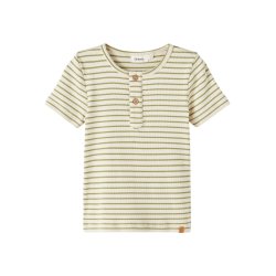 Lil' Atelier Bluse SS Gago Slim Sage