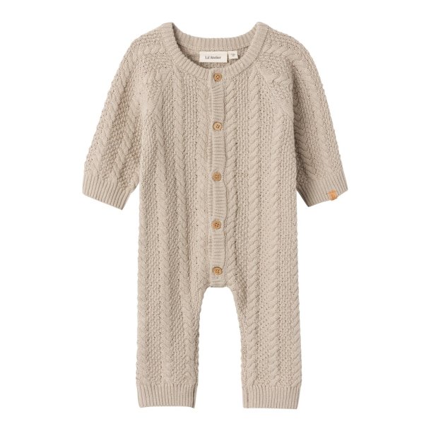 Lil' Atelier Heldragt Daimo Strik Loose Suit Pure Cashmere