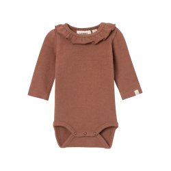 Lil' Atelier Body LS Thora Slim Carbon Brown