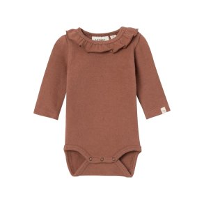 Lil' Atelier Body LS Thora Slim Carbon Brown