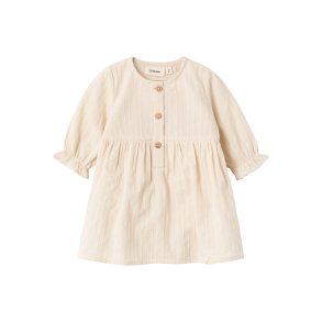 Lil' Atelier Kjolebody LS Tiba Loose Fog