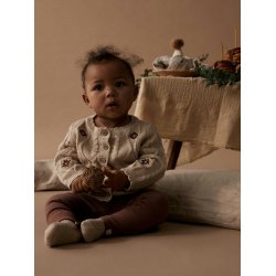 Lil' Atelier Cardigan LS Tila Strik Fog