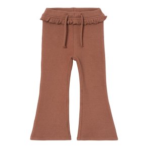 Lil' Atelier Bukser Thora Slim Bootcut Leggins Carob Brown