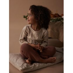 Lil' Atelier Bukser Thora Slim Bootcut Leggins Carob Brown