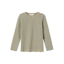 Lil' Atelier Bluse LS Gago Slim Fog