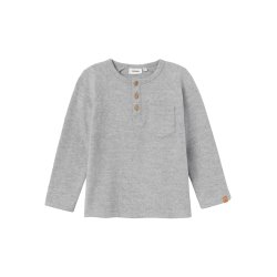 Lil' Atelier Bluse Thor Grey Melange