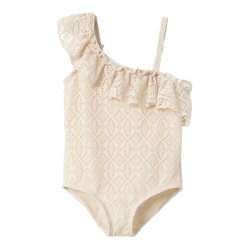 Lil' Atelier Badedragt Fannie Swimsuit Turtledove