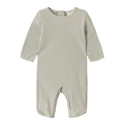 Lil' Atelier Svmmedragt LS Fondo UV Dried Sage