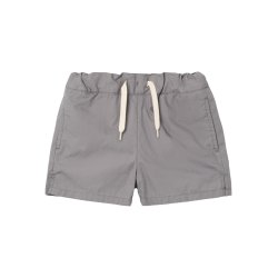 Lil' Atelier Badeshorts Fandy Loose Swim Shorts Silver Filigree