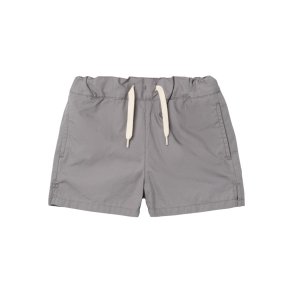 Lil' Atelier Badeshorts Fandy Loose Swim Shorts Silver Filigree