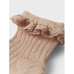 Lil' Atelier Sokker Freja Baby Rose Dust