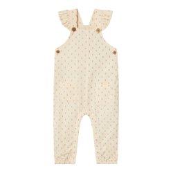 Lil' Atelier Buksedragt SL Famaja Loose Overall Turtledove