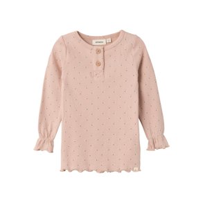 Lil' Atelier Bluse LS Gago Fia Slim Rose Dust