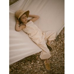 Lil' Atelier Buksedragt Famaja Loose Ancle Overall Turtledove