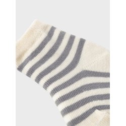 Lil' Atelier Strmper Baby Elove Stripe Silver Filigree