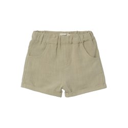 Lil' Atelier Shorts Dolie Fin loose Moss Gray