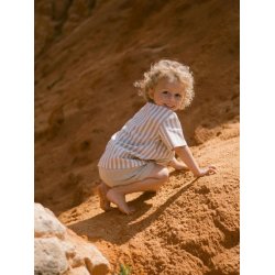 Lil' Atelier Shorts Dolie Fin loose Moss Gray