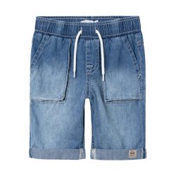 Name It Shorts Denim Ben Jogger Knickers Medium Blue Denim
