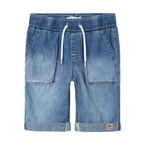 Name It Shorts Denim Ben Jogger Knickers Medium Blue Denim